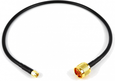 Кабель RP-SMA-Male/RP-SMA-Male RF240, 500 мм