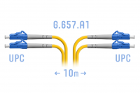 Оптический патч-корд SNR-PC-LC/UPC-DPX-A-10m