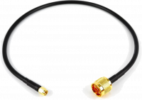 Кабель RP-SMA-Male/RP-SMA-Male RF240, 500 мм