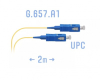 Шнур монтажный оптический SC/UPC SM G.657.A1 2 метра