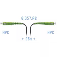 SNR-PC-FTTH-SC/APC-E-25m
