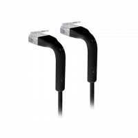 Ubiquiti UniFi Ethernet Patch Cable Black 0.1м