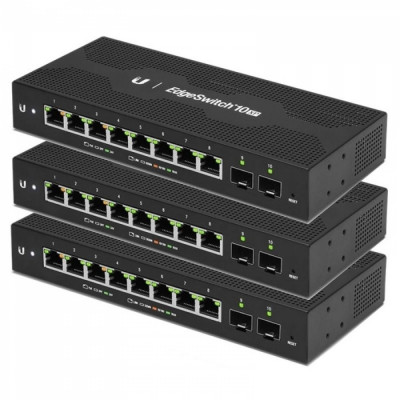 Ubiquiti EdgeSwitch 10XP (3-pack)
