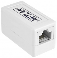 Соединитель RJ45-RJ45 белый, 10 шт