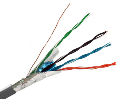 NETLAN F/UTP, 4 пары, Cu, 305м