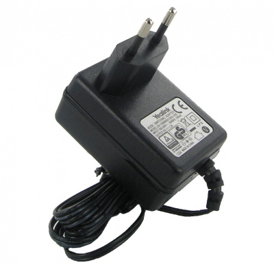 Фото Блок питания Yealink 5VDC, 1.2A Блок питания Yealink 5VDC, 1.2A