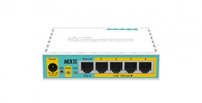 Фото Mikrotik hEX PoE lite Mikrotik hEX PoE lite