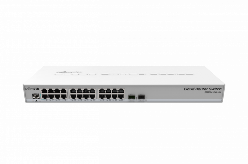 Фото Mikrotik CRS326-24G-2S+RM Mikrotik CRS326-24G-2S+RM