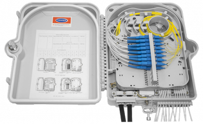 Коробка распределительная оптическая SNR-FTTH-FDB-24A